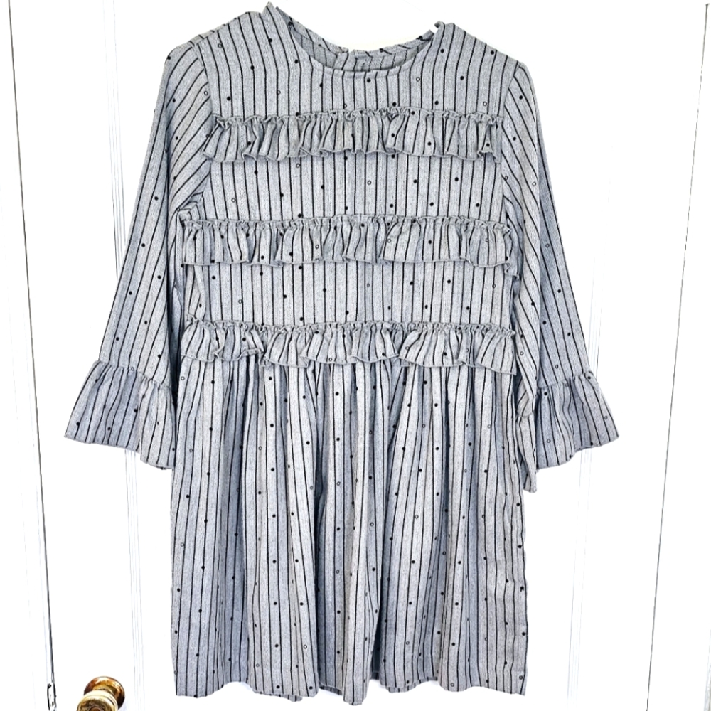 New✨️Poka Dot Flowy Dress
